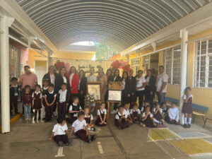 Evento precedido por las autoridades educativas de la DRSE, Mtra. María Luisa Rodríguez Robles en los 51 años de servicio del Jardín de Niños Ma. Magdalena Arias